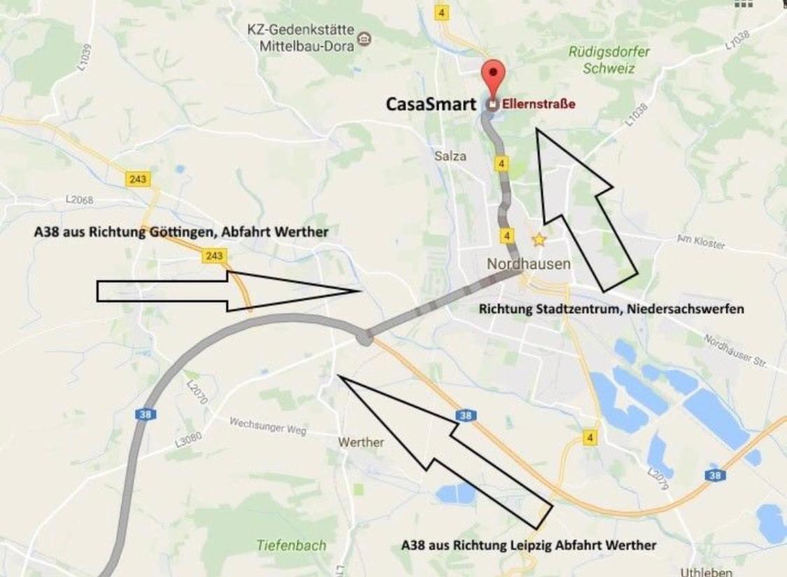 CasaSmart // Das Ferienhaus am Harz Nordhausen Exterior foto